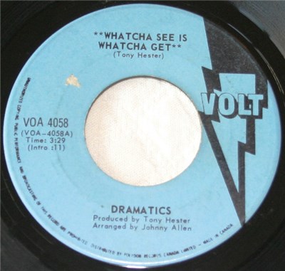 The Dramatics - Whatcha See Is Whatcha Get / Thankful For Your Love download mp3 flac
