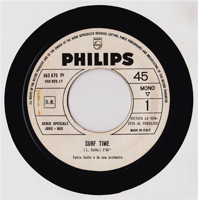 Tullio Gallo E La Sua Orchestra - Surf Time download mp3 flac