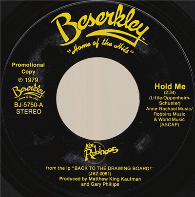 The Rubinoos - Hold Me download mp3 flac