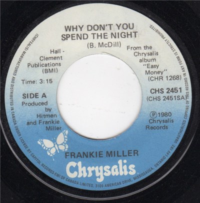 Frankie Miller - Why Don't You Spend The Night download mp3 flac