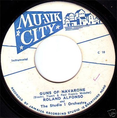 Roland Alfonso And The Studio 1 Orchestra / Bongo Man - Guns Of Navarone / Where Is Garvey? download mp3 flac