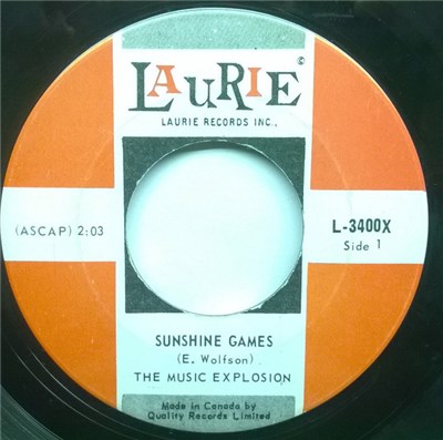 The Music Explosion - Sunshine Games download mp3 flac