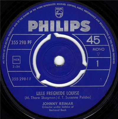 Johnny Reimar - Lille Fregnede Louise / Gid Det Går Dig Godt download mp3 flac