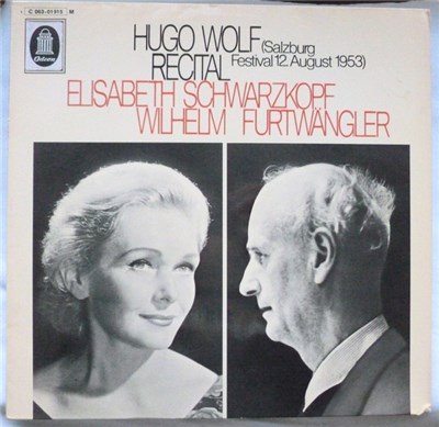 Hugo Wolf / Elisabeth Schwarzkopf / Wilhelm Furtwängler - Hugo Wolf Recital download mp3 flac