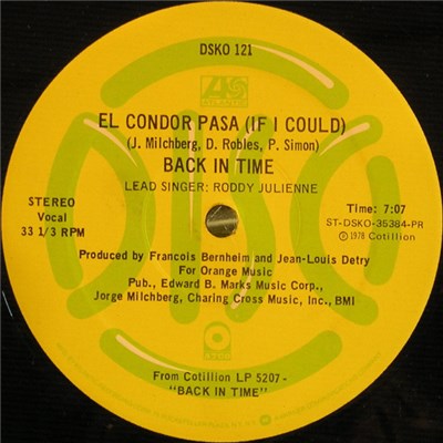 Back In Time - El Condor Pasa (If I Could) / All I Wanna Love Is Love download mp3 flac