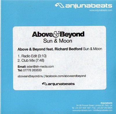 Above & Beyond Feat. Richard Bedford - Sun & Moon download mp3 flac