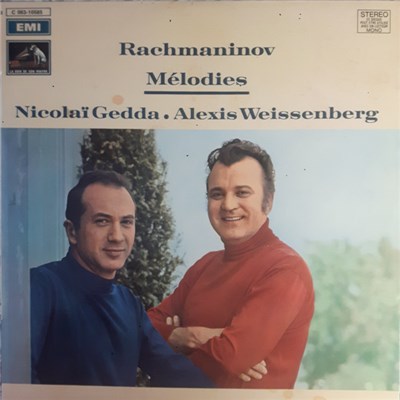 Rachmaninov - Nicolaï Gedda • Alexis Weissenberg - Mélodies download mp3 flac