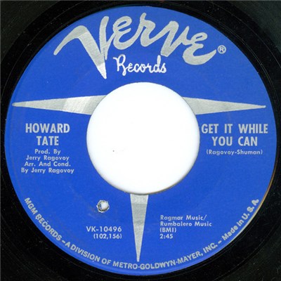 Howard Tate - Get It While You Can / Glad I Knew Better download mp3 flac