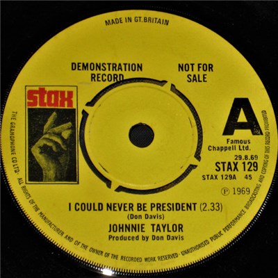 Johnnie Taylor - I Could Never Be President download mp3 flac