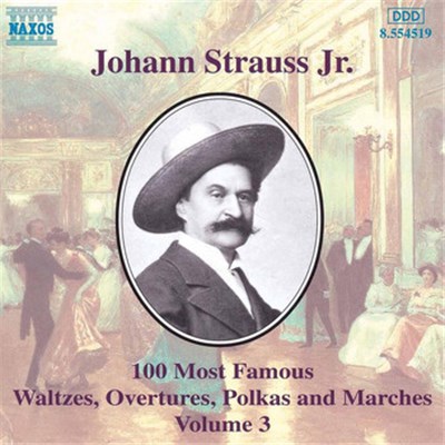 Johann Strauss Jr. - 100 Most Famous Waltzes, Overtures, Polkas And Marches Volume 3 download mp3 flac
