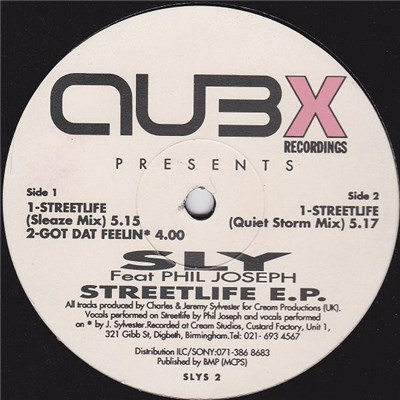 Sly Featuring Phil Joseph - Streetlife E.P. download mp3 flac