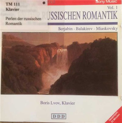 Scrjabin, Balakirev, Miaskovsky, Boris Lvov - Perlen Der Russischen Romantik Vol. 1 download mp3 flac