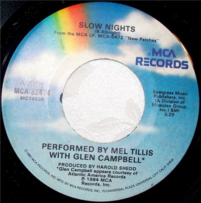 Mel Tillis With Glen Campbell - Slow Nights download mp3 flac