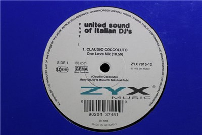 Various - United Sound Of Italian DJ's Part I download mp3 flac