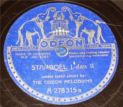 The Odeon Melodians - Stamboel I Dan II / Krontjong Souvenir download mp3 flac