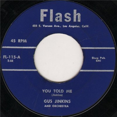 Gus Jinkins And Orchestra - You Told Me / Tricky download mp3 flac