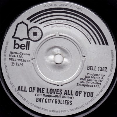 Bay City Rollers - All Of Me Loves All Of You download mp3 flac