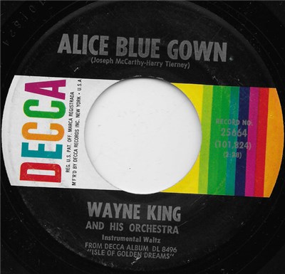 Wayne King And His Orchestra - Alice Blue Gown download mp3 flac