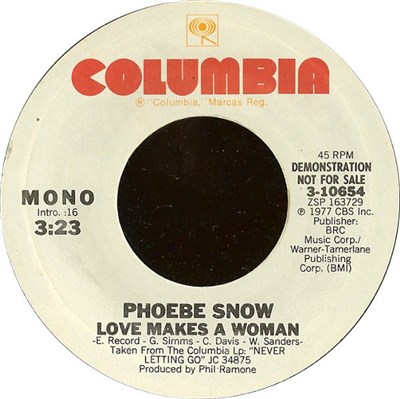 Phoebe Snow - Love Makes A Woman download mp3 flac