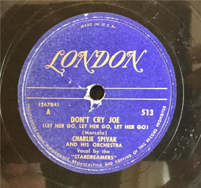 Charlie Spivak And His Orchestra - Don't Cry Joe / Baby Won't You Please Come Home download mp3 flac