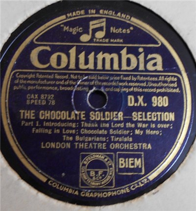 London Theatre Orchestra - The Chocolate Soldier - Selection download mp3 flac