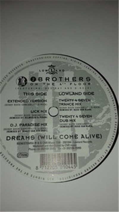 2 Brothers On The 4th Floor Featuring: Des'Ray And D-Rock - Dreams (Will Come Alive) download mp3 flac