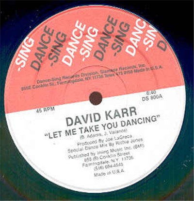 David Karr - Let Me Take You Dancing download mp3 flac