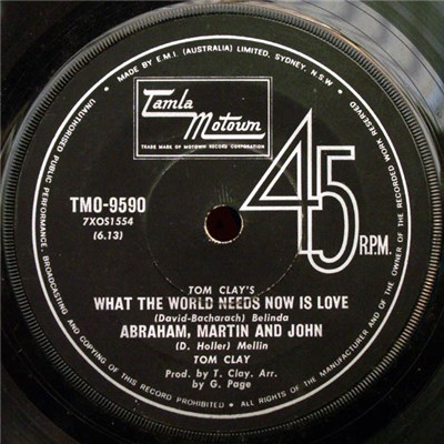 Tom Clay - What The World Needs Now Is Love download mp3 flac