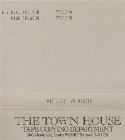 Hitlist - O.K. For You / High Treason download mp3 flac