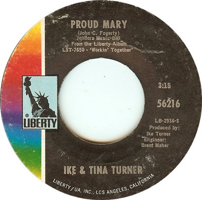 Ike & Tina Turner - Proud Mary / Funkier Than A Mosquita's Tweeter download mp3 flac