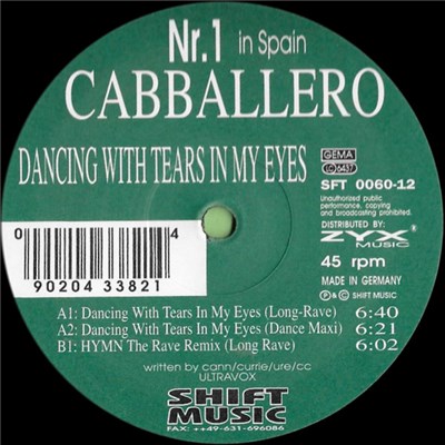 Cabballero - Dancing With Tears In My Eyes download mp3 flac