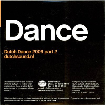 Various - Dance - Dutch Dance 2009 Part 2 download mp3 flac