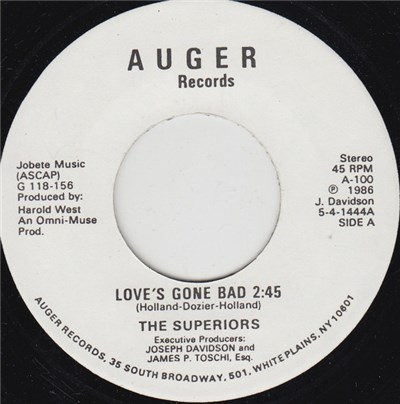 The Superiors - Love's Gone Bad / First I Look At The Purse download mp3 flac