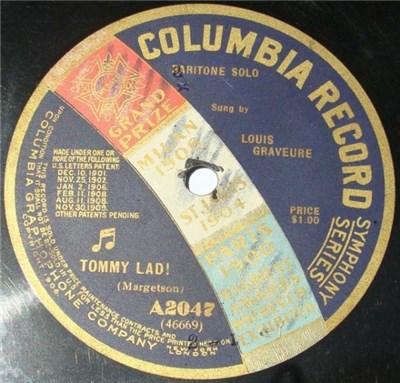 Louis Graveure - Tommy Lad! / Flow Thou Regal Purple Stream download mp3 flac