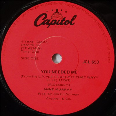 Anne Murray - You Needed Me download mp3 flac