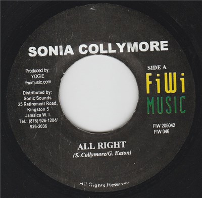 Sonia Collymore - All Right download mp3 flac