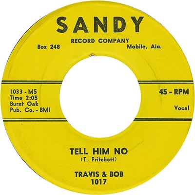 Travis & Bob - Tell Him No / We're Too Young download mp3 flac