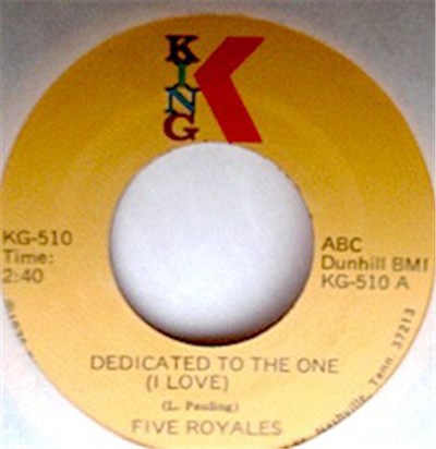 Five Royales - Dedicated To The One I Love / Think download mp3 flac