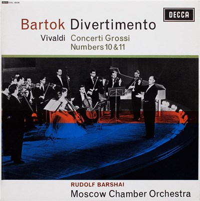 Bartok, Vivaldi, Rudolf Barshai, Moscow Chamber Orchestra - Divertimento / Concerti Grossi Numbers 10 & 11 download mp3 flac
