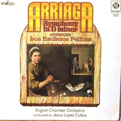 Arriaga, English Chamber Orchestra, Jesus Lopez Cobos - Symphony In D Minor, Overture: Los Esclavos Felices download mp3 flac