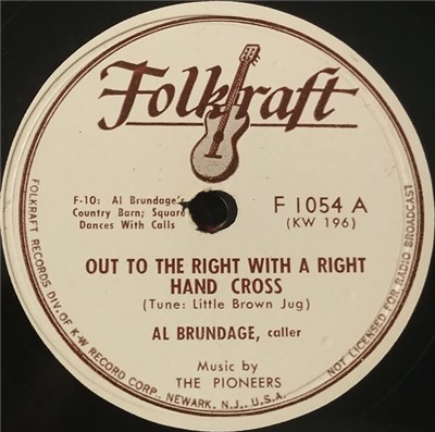 Al Brundage, The Pioneers - Out To The Right With A Right Hand Cross / Shoot The Lady Through To Me download mp3 flac
