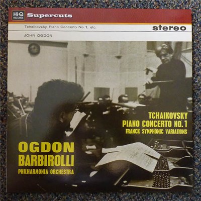 Ogdon, Barbirolli, Philharmonia Orchestra, Tchaikovsky, Franck - Piano Concerto No.1 / Symphonic Variations download mp3 flac