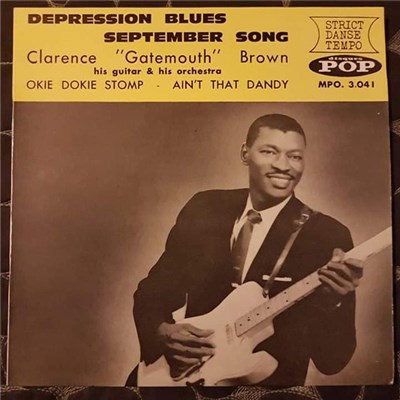 Clarence "Gatemouth" Brown His Guitar & His Orchestra - Depression Blues download mp3 flac