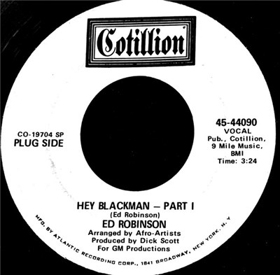 Eddie Robinson - Hey Blackman download mp3 flac