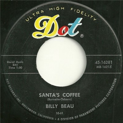 Billy Beau - Santa's Coffee / Hey Daddy (I'm Gonna Tell Santa On You) download mp3 flac