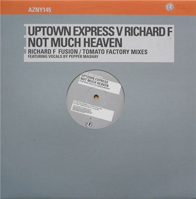 Richie Jones Presents Uptown Express V Richard F. - Not Much Heaven download mp3 flac