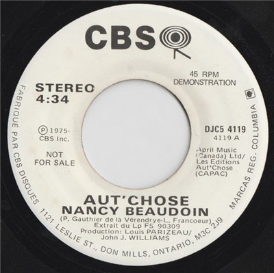 Aut'Chose - Nancy Beaudoin download mp3 flac