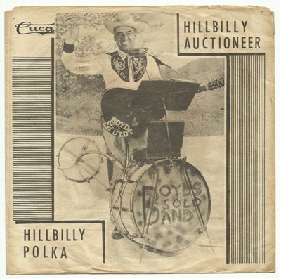Boyd Skuldt, Boyd's Solo Band - Hillbilly Polka / Hillbilly Auctioneer download mp3 flac