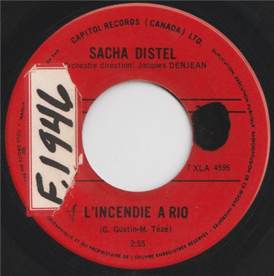 Sacha Distel - L'Incendie A Rio download mp3 flac