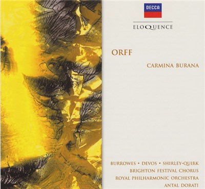 Orff, Burrowes, Devos, Shirley-Quirck, Brighton Festival Chorus, Royal Philharmonic Orchestra, Antal Dorati - Carmina Burana download mp3 flac